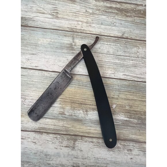 Vintage Army Special Straight Razor Wilbert Cutlery Co Chicago Military - Picture 2 of 10